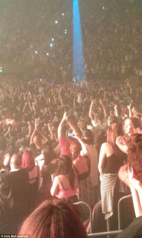 Some 125,000 revelers, mostly college students on a. . Flashers at concerts